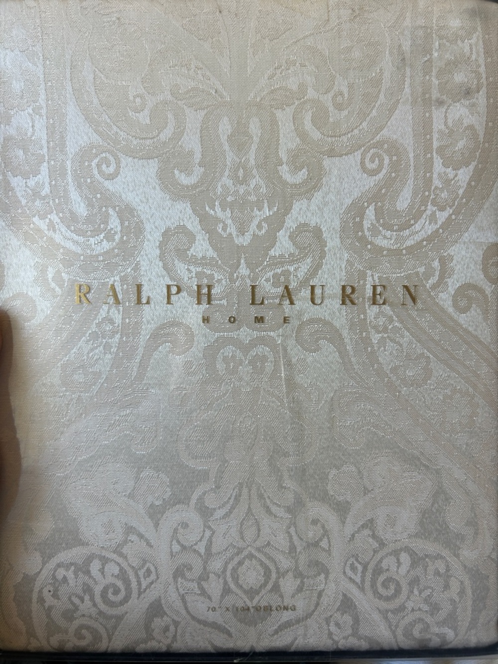 NIP RL home tablecloth, cream